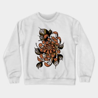 Irezumi Flower Crewneck Sweatshirt